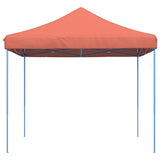 ZNTS Foldable Party Tent Pop-Up Terracotta 292x292x315 cm 4004919