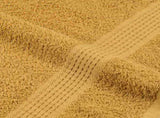 Bath Towels "FROGN" 4 pcs Gold 100x150 cm 360 gsm 136813