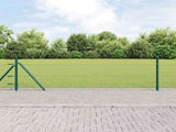 Welded Wire Fence with Concrete Base 25 x 0.4 m 3353501