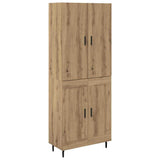 Highboard 2 pcs Artisan Oak 69.5 x 34 x 180 cm Engineered Wood 3415917