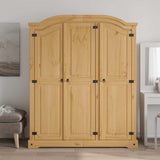 Wardrobe Mexican Pine Corona Range 3 Doors 243733