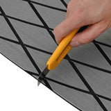 Boat Mat Harlequin Light Grey with Black 190 x 70 x 0.5 cm EVA 42008473