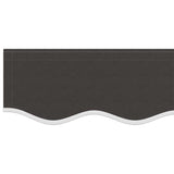 Awning Replacement Fabric Grey 400x300 cm Polyester 143710