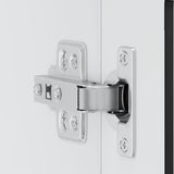 Kitchen Wall Cabinet with Glass Door Porto Black 854148