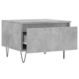 Coffee Tables 2 pcs Concrete Grey 50x46x35 cm Engineered Wood 830869