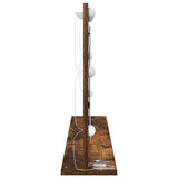 Vanity Mirror Rectangular Smoked Oak 100 x 55 x 18 cm 868305