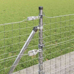 Fence Post Other 52 pcs Silver 3.2 x 3.2 x 70 cm Steel 3350258