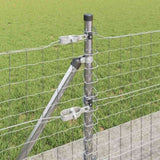 Fence Post Other 52 pcs Silver 3.2 x 3.2 x 50 cm Steel 3350254
