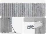 Wall-Mounted TV Cabinet Grey Sonoma 78.5 x 31 x 30 cm 898551