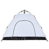 Camping Tent 3-Person White Blackout Fabric Quick Release 4004168