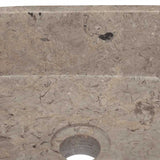 Sink Grey 30x30x13 cm Marble 149176