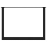 Coffee Table Leg Set of 2 Black Powder-coated steel Standard 4013212
