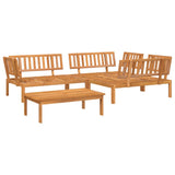 Pallet Sofa Set Oiled Wood Solid Acacia wood with an oil finish 3209434