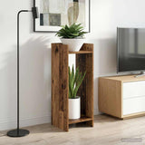 Plant Stand 2 pcs Old Wood 30 x 30 x 80 cm Engineered Wood 899591