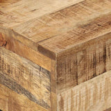 Coffee Table 68x68x41 cm Rough Mango Wood 320817