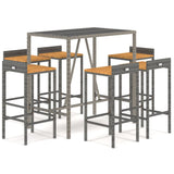 Garden Bar Set Grey 3187679