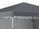 3 x 3 Pop Up Gazebo, UPF 30 with 2 Sidewalls, Leg Weight Bags and Wheeled Bag, Height T3398P310883