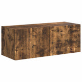 TV Cabinet Set Wall-mounted 6 pcs Smoked Oak Engineered Wood 3409065