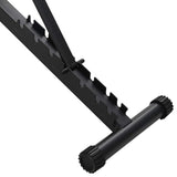 Weight Bench Manual Black 132 x 54 x 100 cm Steel 42007904