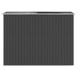 Garden Shed Anthracite 192x274x223 cm Galvanised Steel 3147450