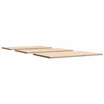 ZNTS Table Tops 3 pcs 80x47x1.7 cm Rectangular Solid Wood Pine 847419