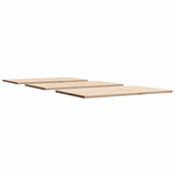 ZNTS Table Tops 3 pcs 80x47x1.7 cm Rectangular Solid Wood Pine 847419