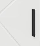 Bathroom Cabinet with Storage High Gloss White 30 x 35 x 95 cm 883318