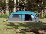 Family Tent Cabin 8-Person Blue Waterproof 94534