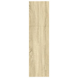 Bookcase Sonoma Oak 80x30x114 cm Engineered Wood 857933