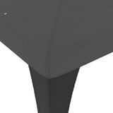Gazebo with Double Roof Anthracite 2.98x2.98 m Steel 368441