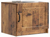 Bedside Cabinet 2 pcs Old Wood 43 x 34.5 x 47 cm 895732