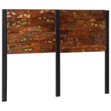 Headboard 140 cm Solid Wood Reclaimed and Iron 4017550