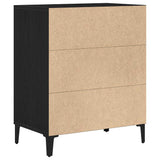 Sideboard Black Oak 57 x 35 x 70 cm Engineered Wood 862592