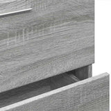 Sink Cabinet Grey Sonoma 59x37x59 cm Engineered Wood 848113