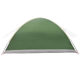 Cabin Tent with Roof Green 8-Person Polyester and Steel 42028587