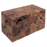 Stools 2 pcs Brown 40x40x45 cm Solid Teak Wood 274355