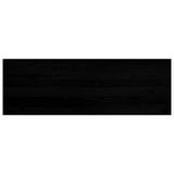 Window Sills 2 pcs Brown Black 120x40x2 cm Solid Wood Oak 4009202