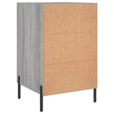 Bedside Cabinet Grey Sonoma 40x40x66 cm Engineered Wood 827674