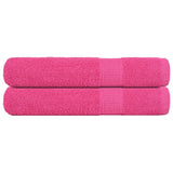 Towels "FROGN" 2 pcs Pink 100x200 cm 360 gsm 137058