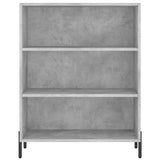 Shelf Cabinet Concrete Grey 69.5x32.5x90 cm Engineered Wood 828376