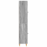 Cabinet Set 2 pcs Grey Sonoma Engineered Wood 3416454