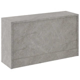 Shoe Bench Concrete Grey 80x24x45 cm Engineered Wood 342642