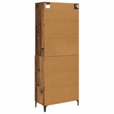 Highboard 2 pcs Old wood Engineered Wood 3403589