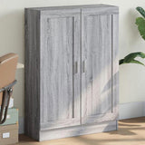 Book Cabinet Grey Sonoma 82.5x30.5x115 cm Engineered Wood 833787