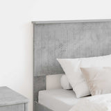 Headboard Concrete Grey Engineered wood 888477