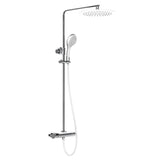 ZNTS EISL Overhead Shower Set with Thermostatic Mixer GRANDE VITA Chrome-white 446476