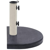 Umbrella Base Black 40x28x4 cm Granite 313668