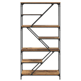 Bookshelf Old Wood 91 x 36 x 176 cm Engineered Wood 882778