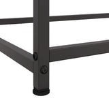 Sideboard Black 100.5x39x107 cm Steel 846596