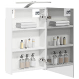 Bathroom Mirror Cabinet White 40 x 10.5 x 60.5 cm 889031